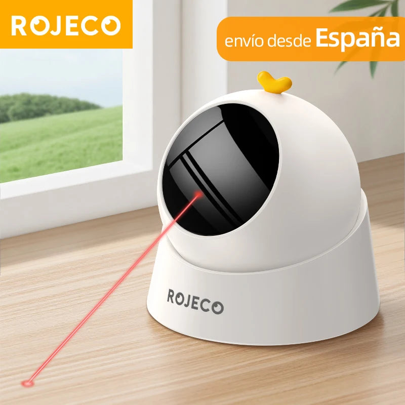 ROJECO Automatic Cat Laser Toy Interactive 360° Adjustable Electric Cat Toy For Kitty Dog Indoor Smart Teasing Laser Cat Toys