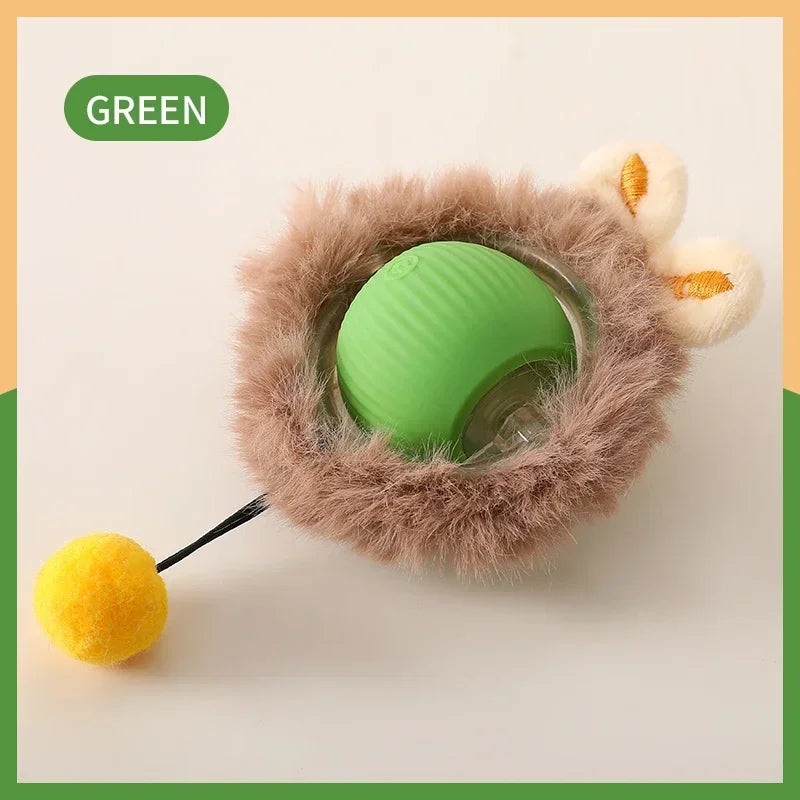 Cat Interactive Ball Toys Automatic Rolling Ball